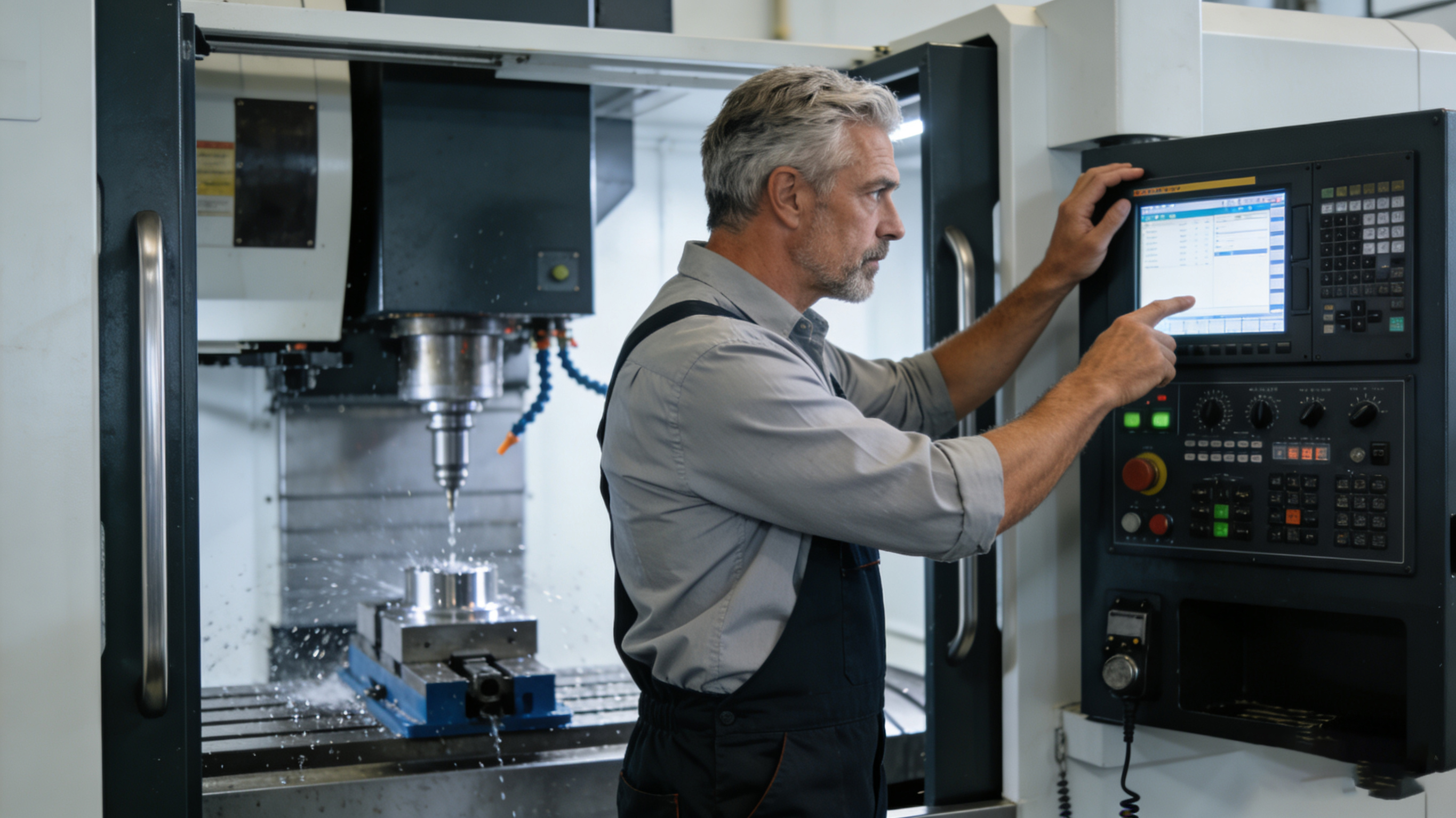 CNC操作員成長指南：從基礎操作到技術骨干的核心技能解析