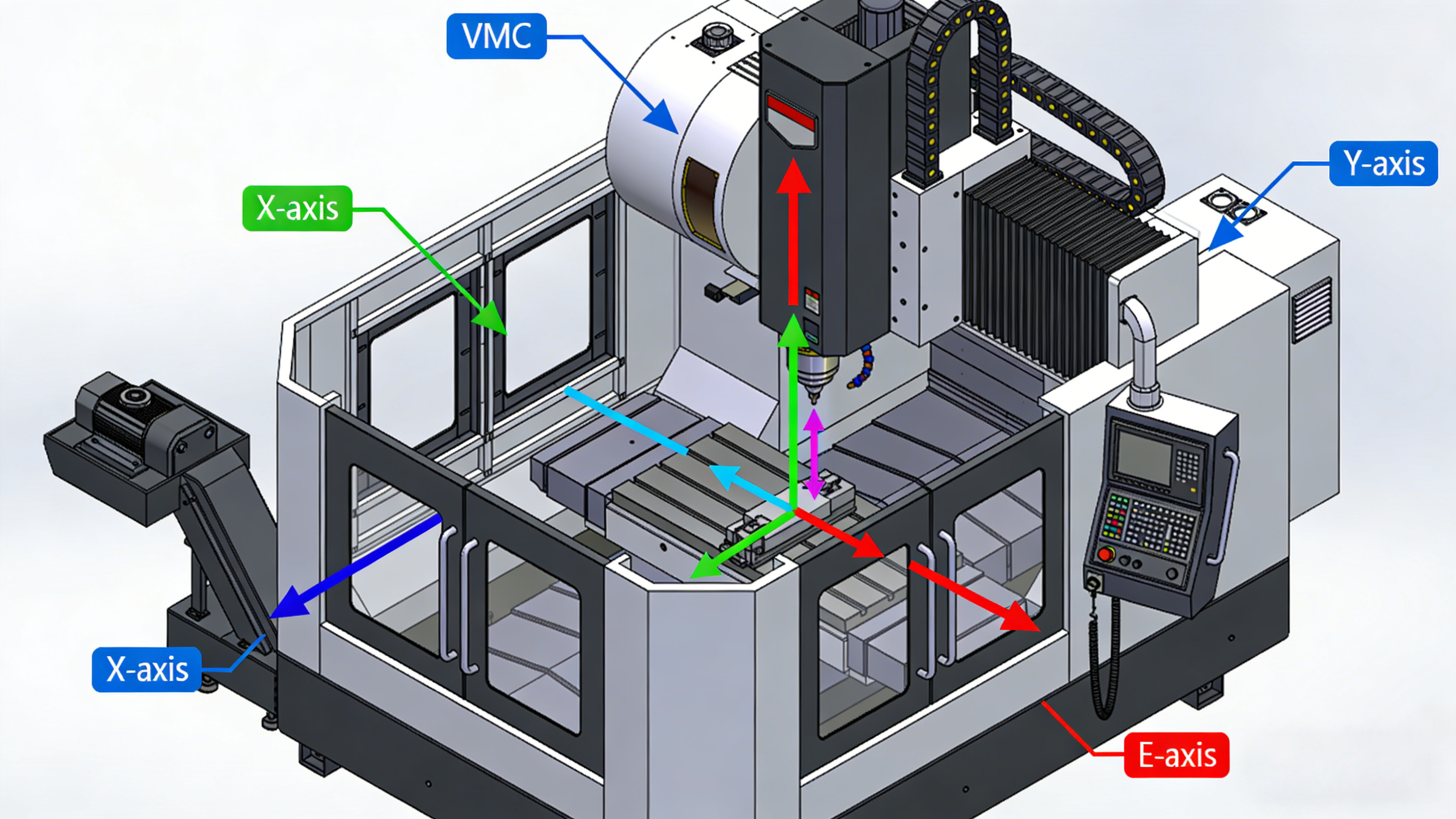  三轴CNC加工中心是什么？原理、应用与工艺完全解析