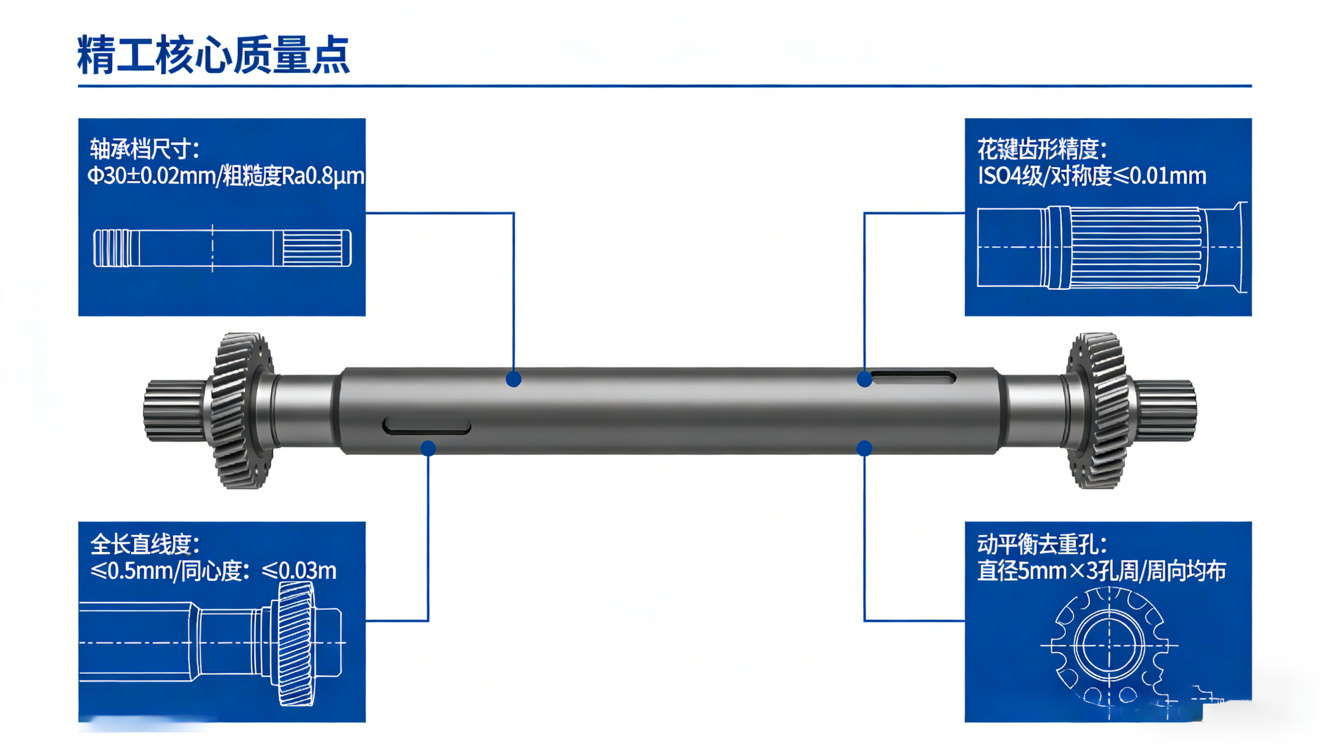 传动轴CNC加工技术解析：从材料到动平衡
