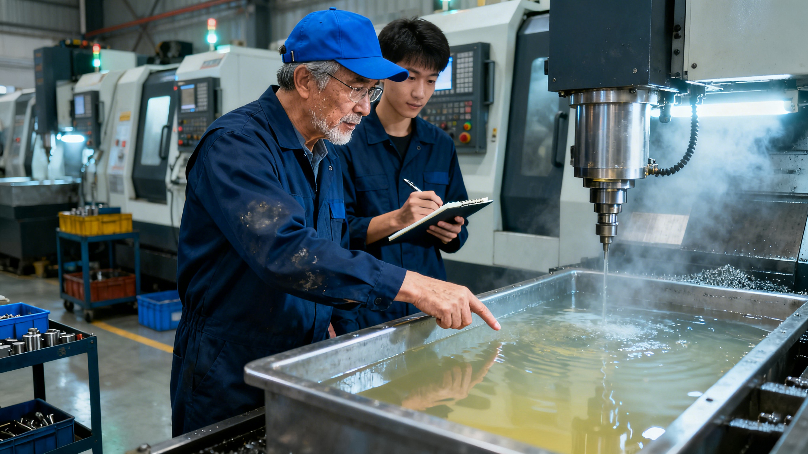  數控切削液全解：從選型到維護，老師傅的實戰經驗分享