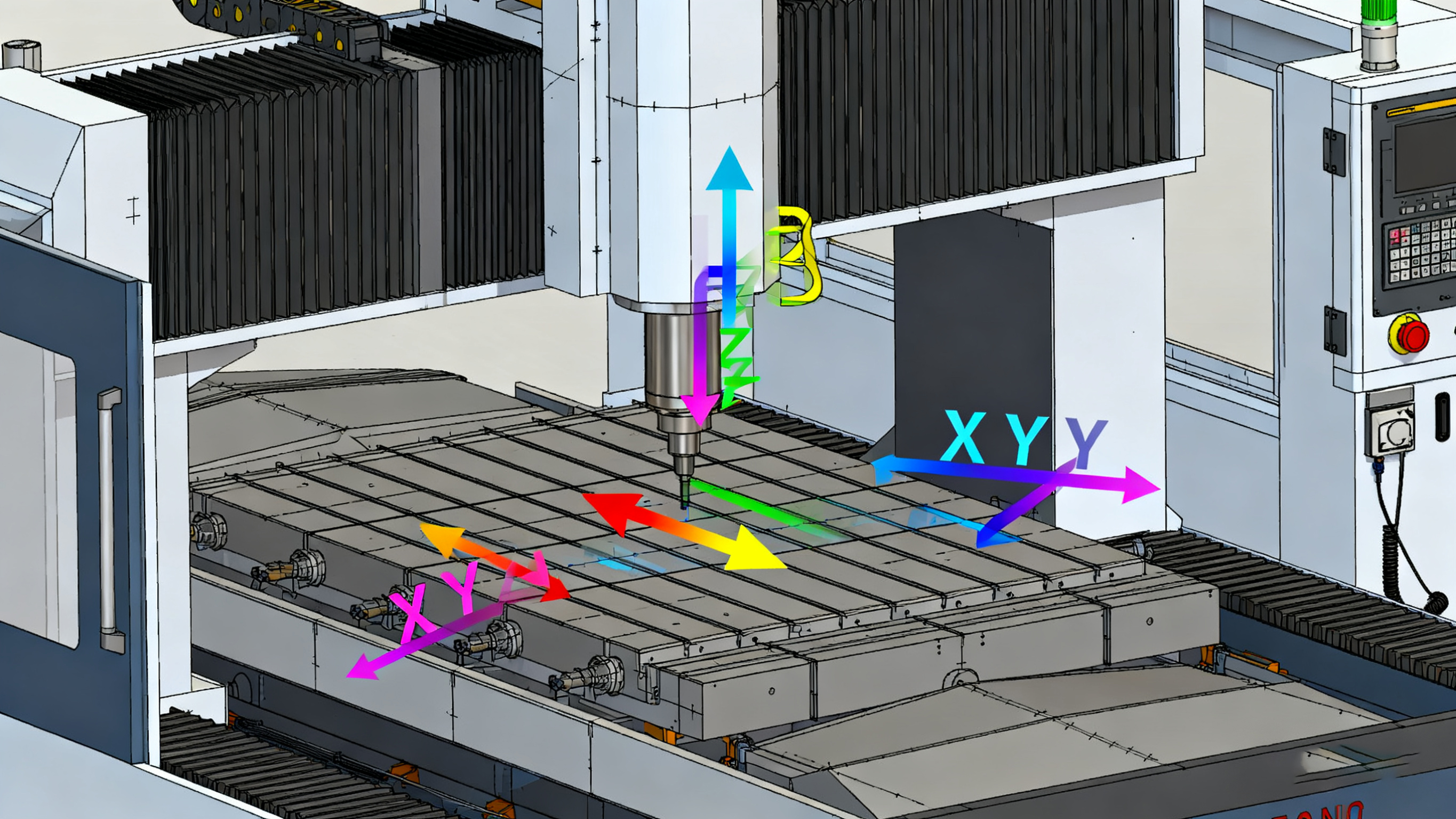 X軸Y軸Z軸方向全解：從基礎原理到CNC實戰應用