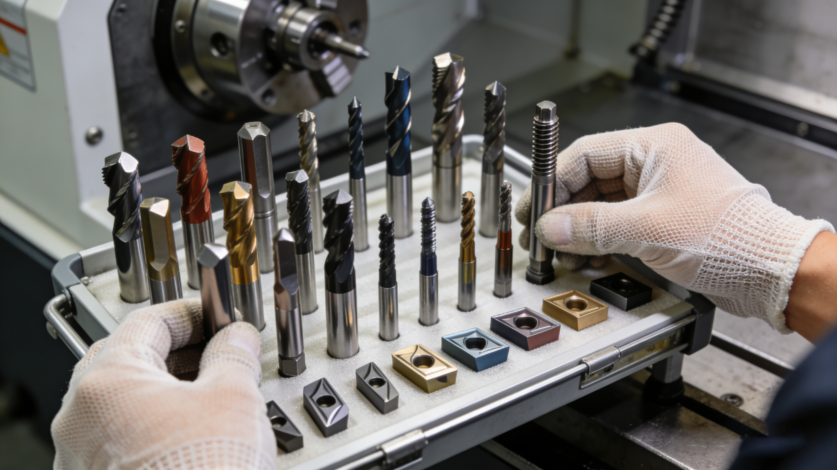 數控刀具選擇與使用指南：從材料、涂層到壽命管理