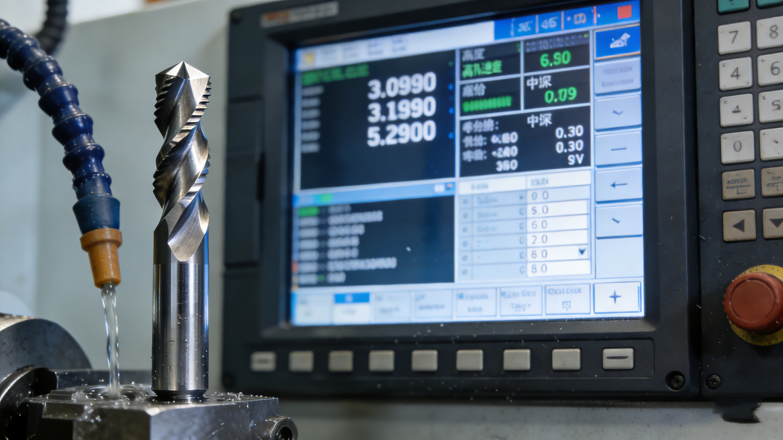 鋁合金CNC加工典型機床參數設置與專用刀具示意圖