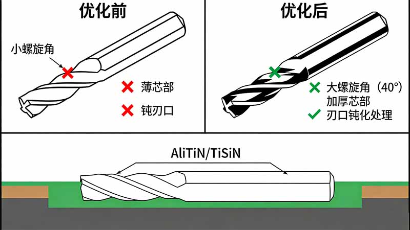 高刚性加工刀具几何参数对比图
