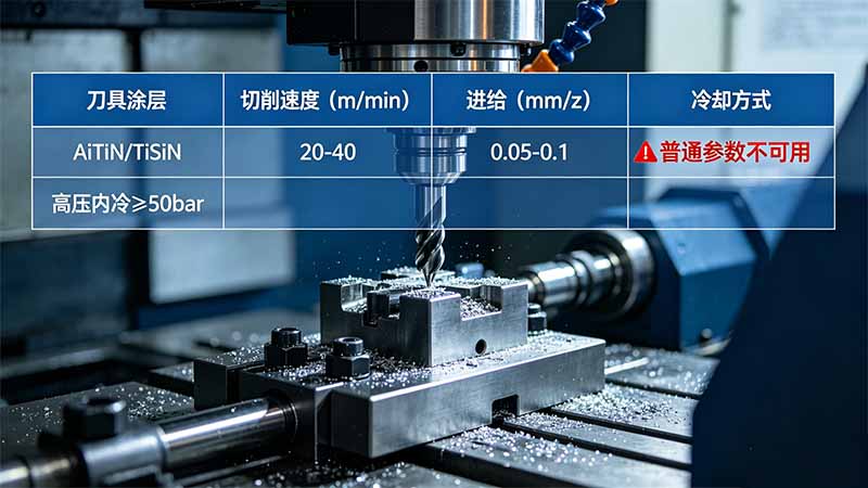 高温合金切削参数推荐表