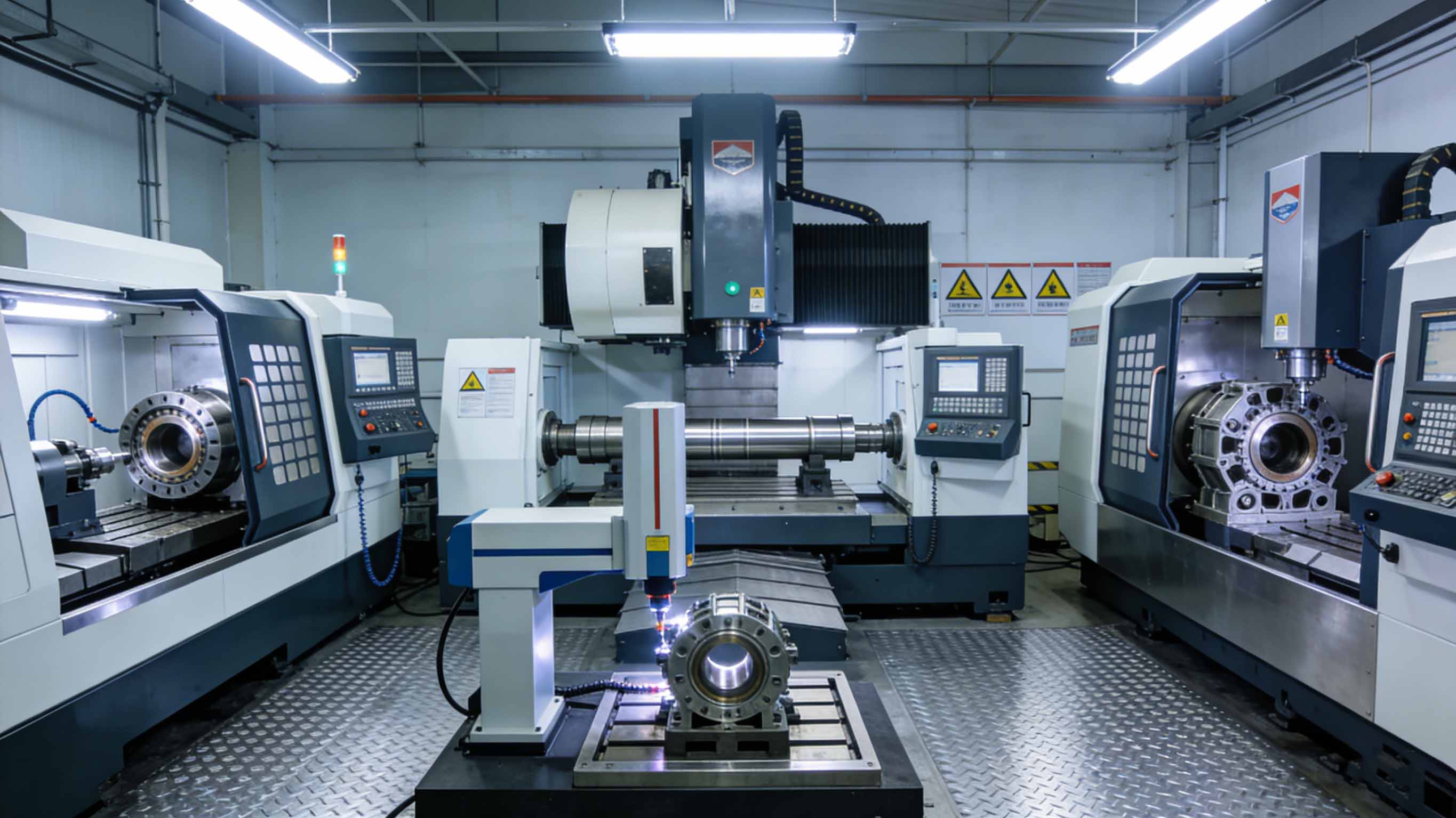 光伏跟踪支架核心部件精密加工与检测场景