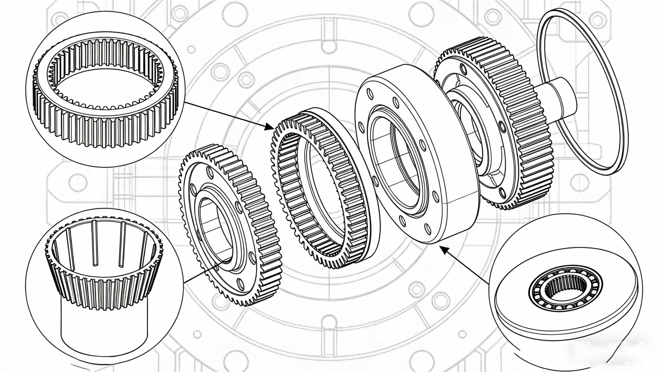 谐波减速器核心零件精密加工技术：刚轮、柔轮与波发生器
