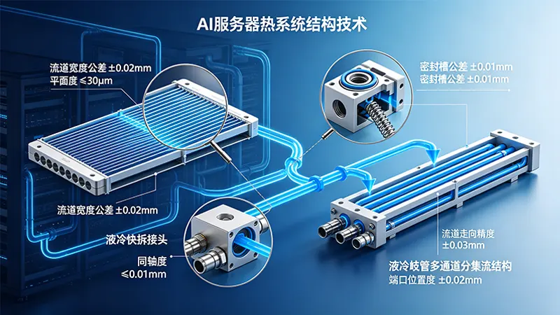 液冷散热部件加工精度难保证？从设备到工艺的完整解决方案